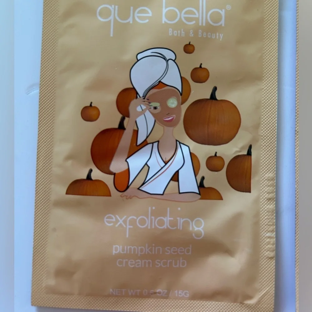 Que Bella Bath & Beauty Packets (lot of 5)  BRAND NEW - Picture 3 of 3